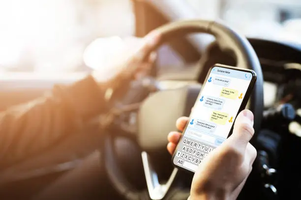 Two-way SMS conversation with car buyer